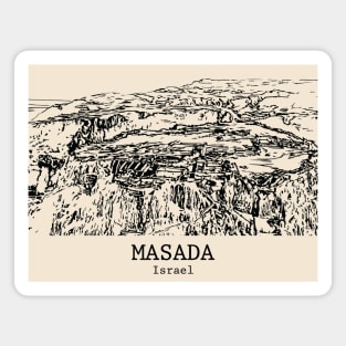 Masada - Israel Magnet